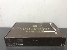 Signature Hardware 483894 Lexia Bath Faucet & Drain - Brushed Gold, 1.2 GPM