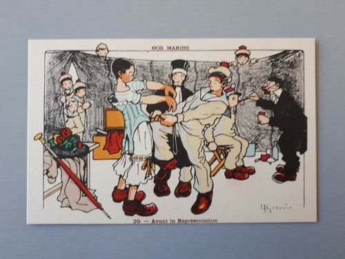 Cartes postales illustrateur - :,