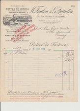  FOULON & QUANTIN Survey Geodesy Mathematical Compass william mitchell nib