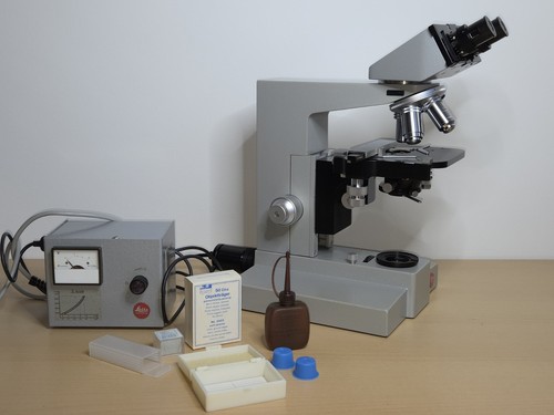 Microscope leitz wetzlar - microscope,