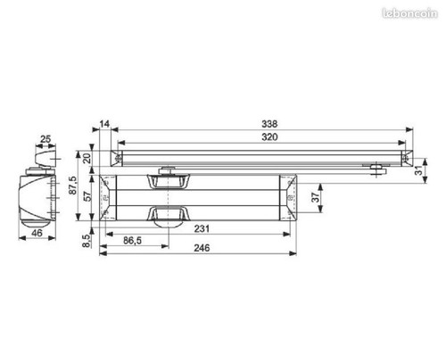 Ferme porte dorma ts90 - ferme-porte,