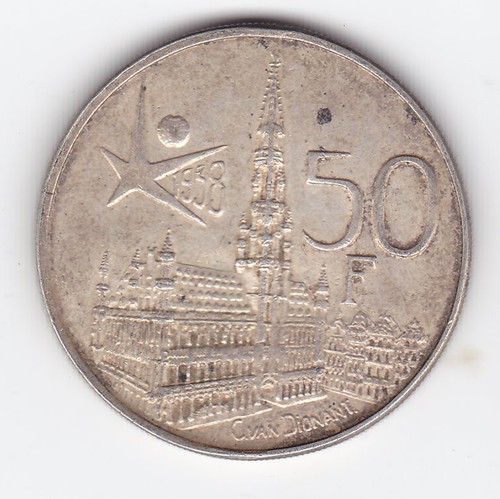 Piece monnaie francs - 50,