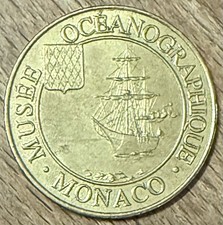 MDP 2007 MONACO AQUARIUM TORTUE MÉDAILLE MONNAIE DE PARIS JETON MEDALS COINS