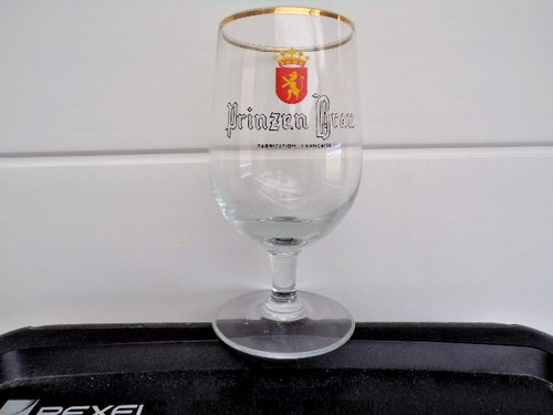 Verre ancien emaille biere - ancien,