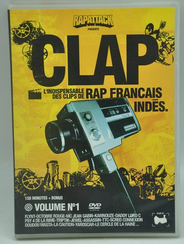 Dvd clap rap francais - dvd,