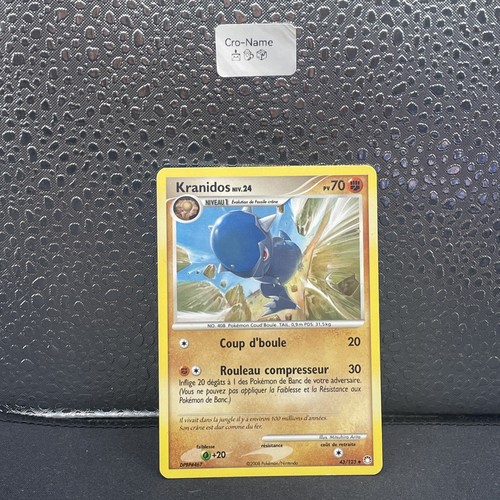 Kranidos 123 carte pokemon - 43/123,
