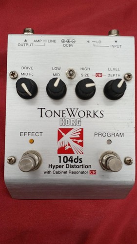 Korg effects pedal 104ds - korg,