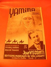 Partition Yamina Jean Visconti