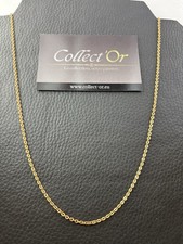 Chaine - maille forçat - Or