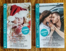 Lot 💕 HARLEQUIN 💕Collection BLANCHE - 2025 💕 N° 1808 et 1809 💕