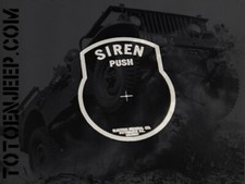 PLAQUETTE PLATE BP SIREN