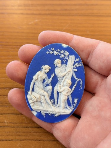 Wedgwood medaillon en - wedgwood, &