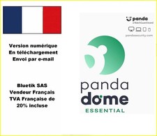 PANDA Dome Essential 1 APP 1an - PC MAC Android iOS Licence ESD envoyée par mail