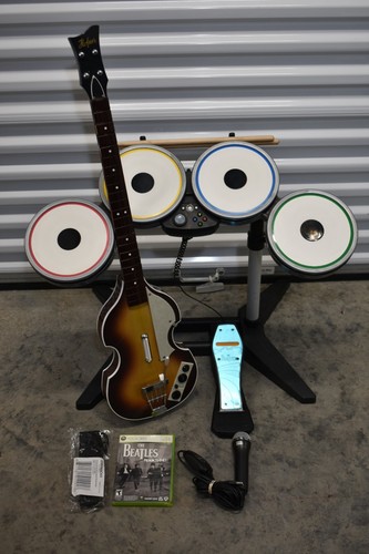 Xbox 360 beatles rock band - rock,