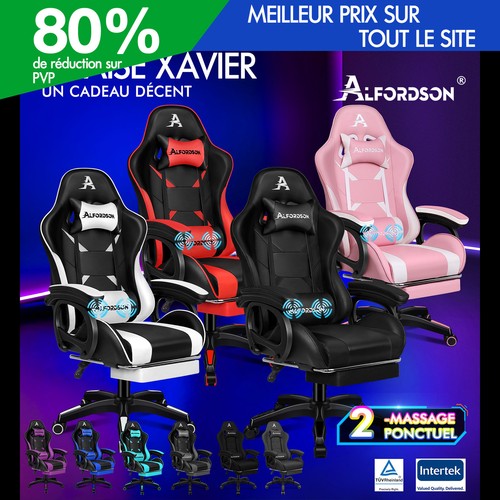 Alfordson chaise gaming avec - alfordson,