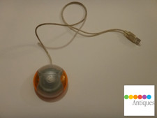 Apple USB Mouse Clear Tangerine Orange iMac Power Mac G3 G4 G5 Hockeypuck M4848