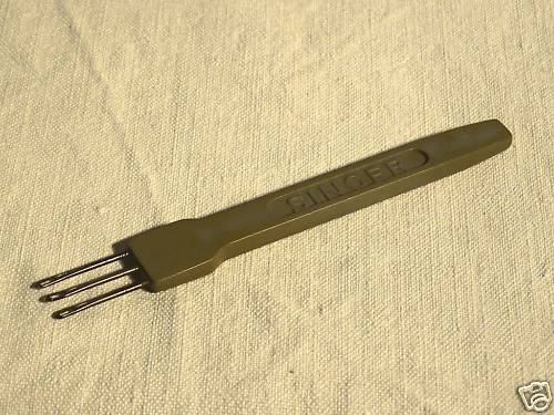 Poincon aiguilles chas - 3, pour
