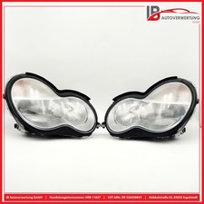 Headlight Set L+R Xenon A2038201161 A2038201261 MERCEDES C-CLASS W203 S203