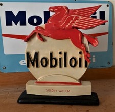 MOBILOIL advertising plaster - 29X24x7cm
