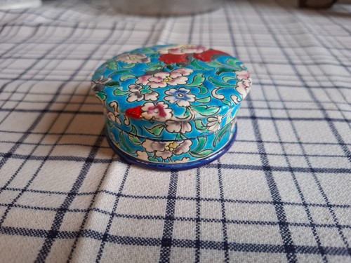 Petite boite bijoux emaux - a,