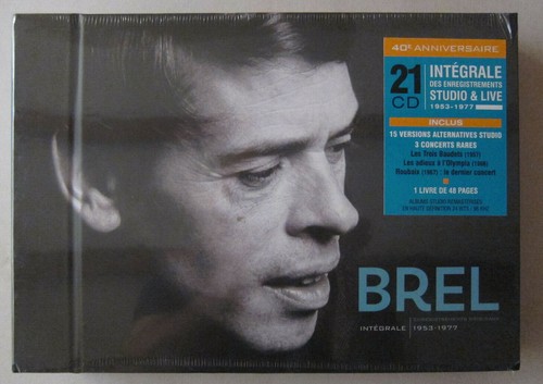 Brel intégrale 1953 1977 - -,
