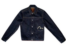 EVISU Veste en jean à plis