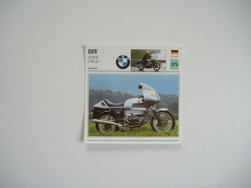 Fiche moto bmw 100 rs - bmw,
