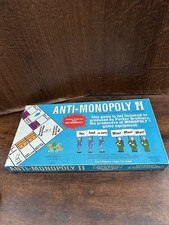 Anti-Monopoly II Board Game Sealed Gag Gift Parody Complete