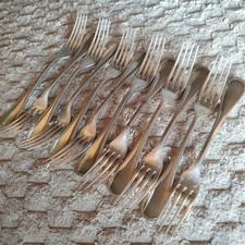 12 Fourchettes a entremets