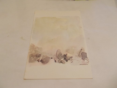 Zao wou gouache 1977 arts - ki,
