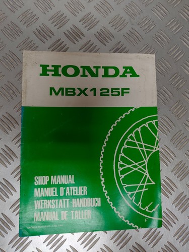 Manuel atelier honda - manuel, mbx