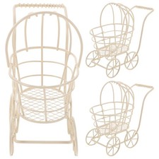3 Pcs Poussette Jouet Ensemble