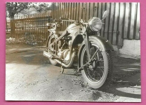 Photo époque moto zundapp - d'époque,