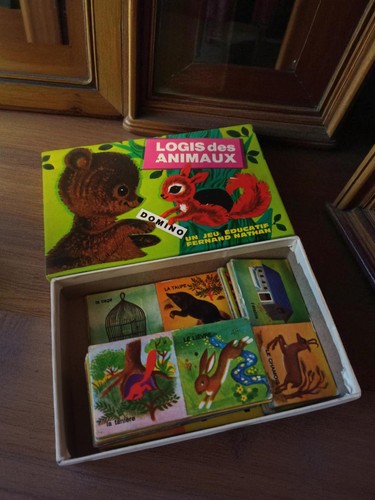 Jeu domino logis des animaux - des,