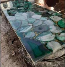 Table En Agate Rectangulaire