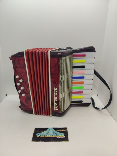 Accordéon jouet arc en ciel - accordéon,