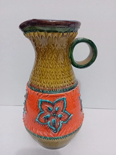 Vase céramique signée - vase,