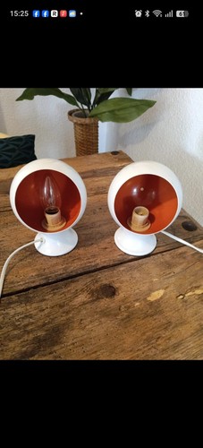 Paire lampes vintage - paire,