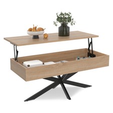Table basse plateau relevable
