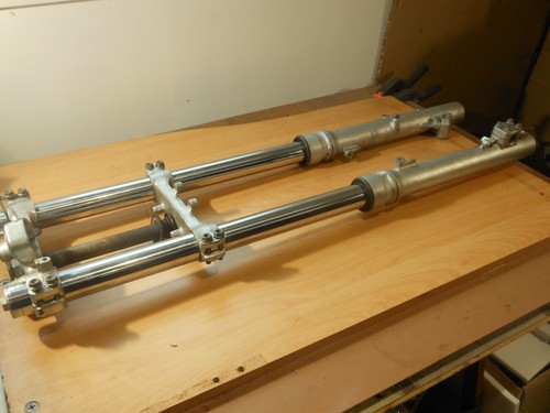 Fourche complète honda 650 - fourche,