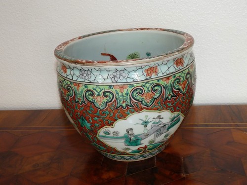 Chine vase vasque - chine, poisson