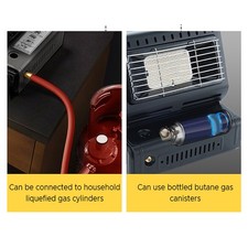 Chauffage à Gaz 1300 W Double