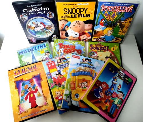 Dvd pour enfants dessins - pour,