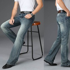 Jeans Évasés Pour Hommes