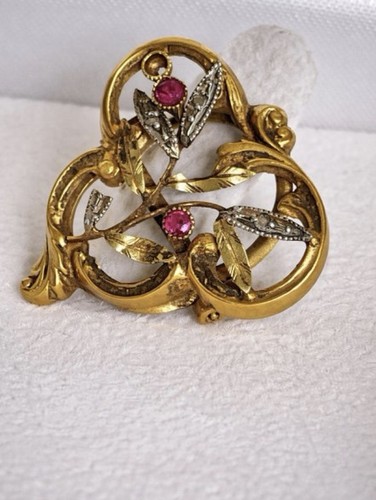 Bijoux corsage rubis - corsage,,