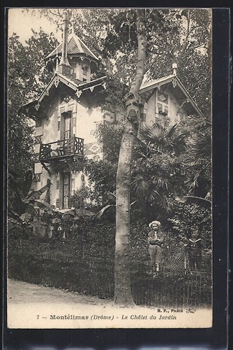 Cpa montélimar chalet du - montélimar,, le