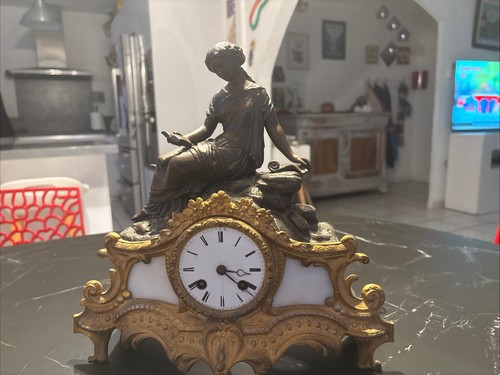 Ancienne pendule xixe régule - ancienne,
