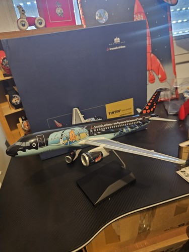 Figurine tintin kuifje avion - figurine,