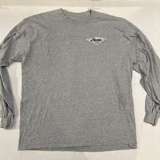 New Hobie Catamarans Surfboards Logo Laguna Beach L/S Shirt XL X-Large Gray