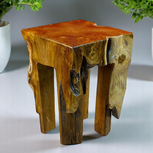 Bois table appoint - d'appoint, racine
